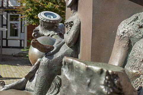 Skulptur die Zeit und ihre Geister © Claus Hoff