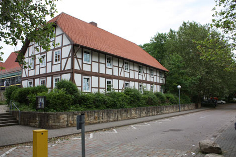 Blick auf die Ev.-luth. Kindertagesstätte St. Nicolai in Alfeld (Leine) Blick auf die Ev.-luth. Kindertagesstätte St. Nicolai in Alfeld (Leine)