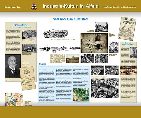 Industriekulturpfad Infotafel 2. Meyer Seals Deutschland Industriekulturpfad Infotafel 2. Meyer Seals Deutschland