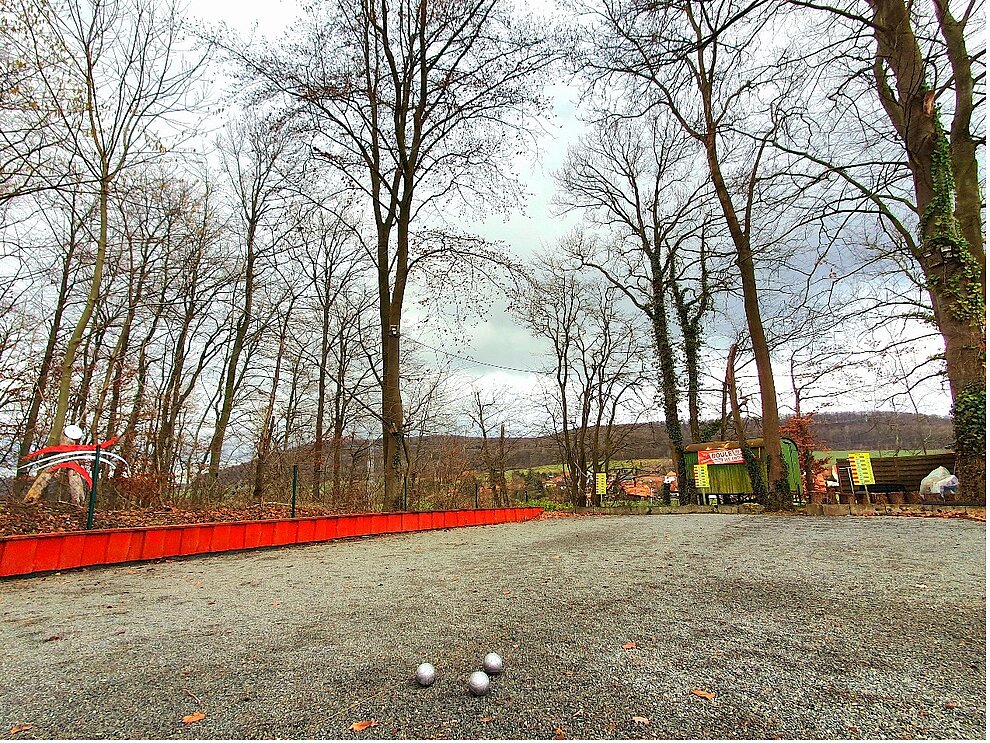 Das Warzen Boulodrom Bouleplatz in Warzen