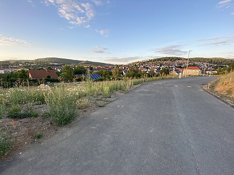 Baugebiet Königsruh im Juli 2022 Baugebiet Königsruh im Juli 2022