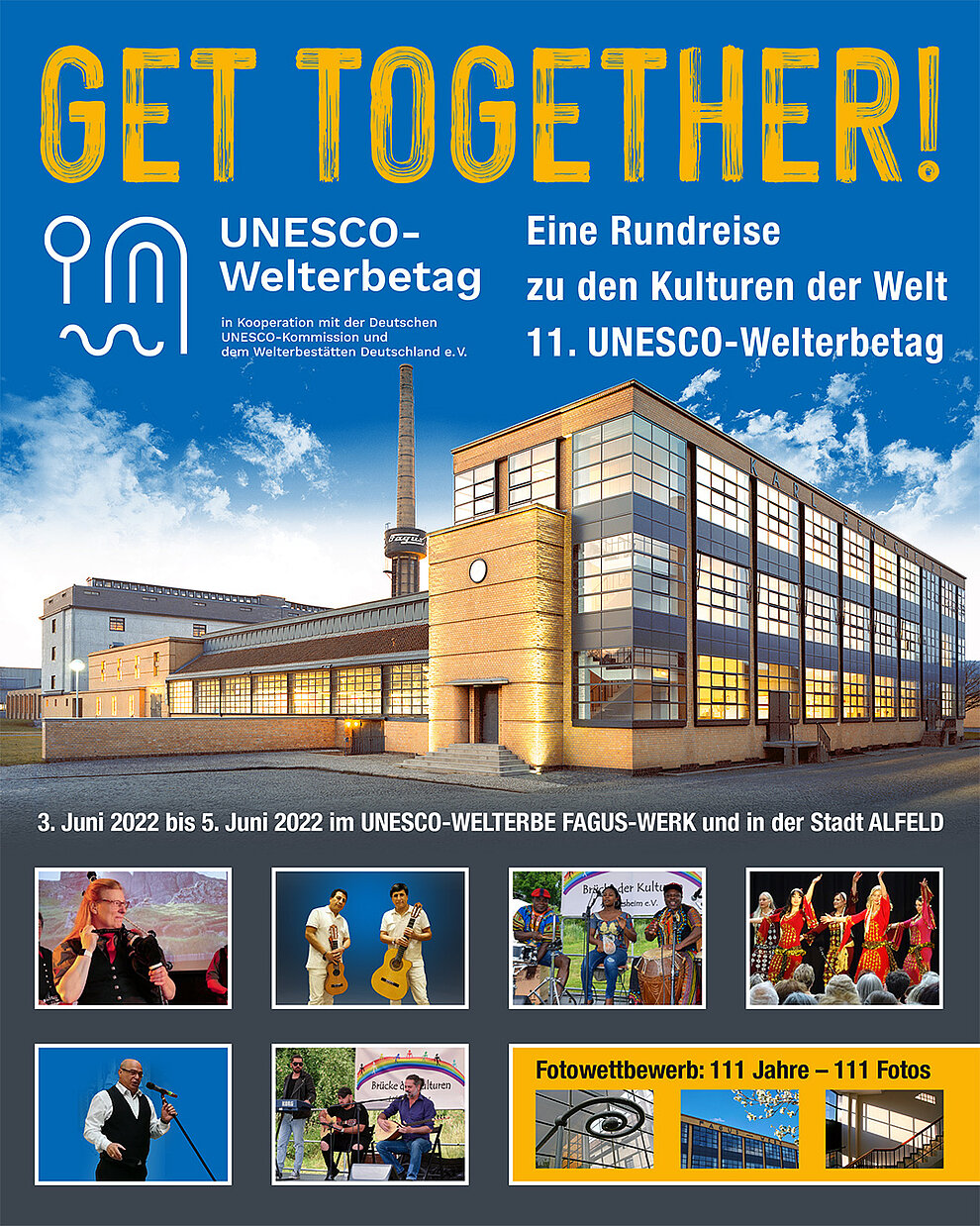 Get together- Eine Rundreise zu den Kulturen der Welt