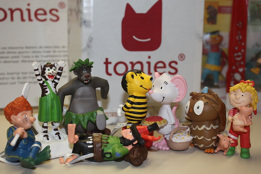 Eine süße Bande Tonie-Figuren...