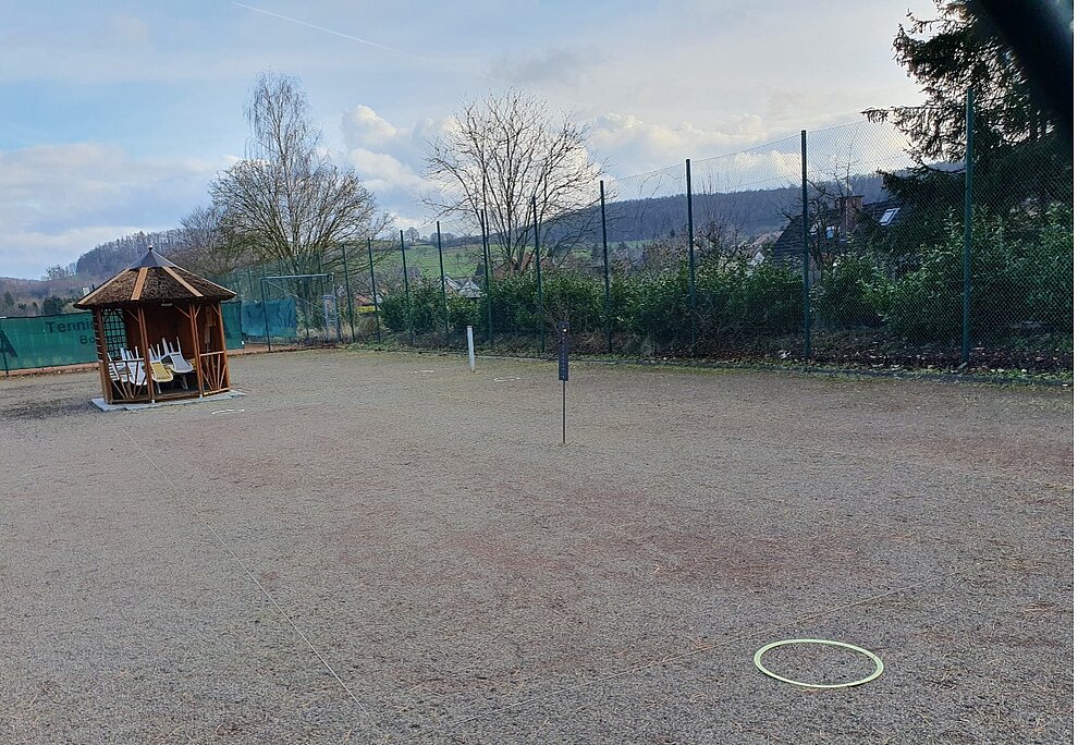 Bouleplatz der SVA an den Steinköpfen Bouleplatz der SVA an den Steinköpfen